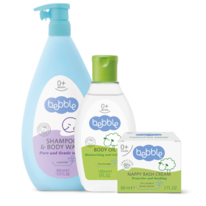 bebble baby care set